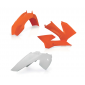 Σετ πλαστικά μοτοσυκλέτας ACERBIS για KTM SX85 06-12 Orange/White thumb